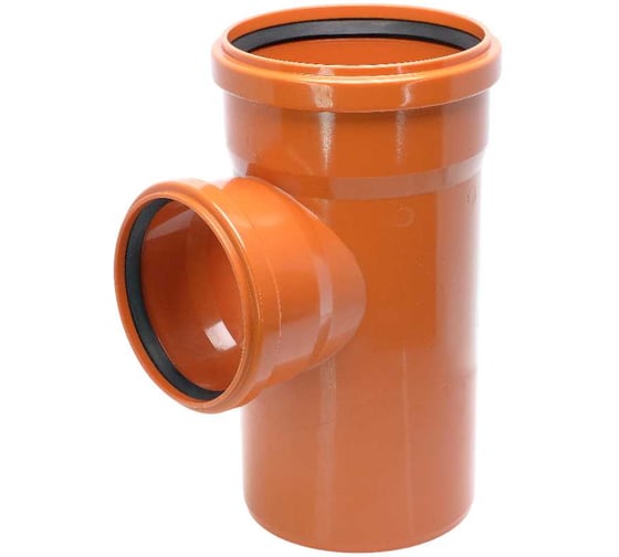 Тройник наружной канализации Ostendorf 87 градусов, 160х125 222410 1