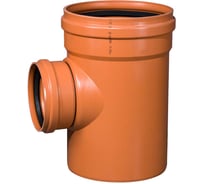 Тройник наружной канализации Ostendorf 87 градусов, 400х250 226420