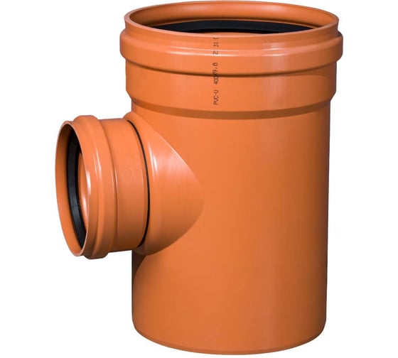 Тройник наружной канализации Ostendorf 87 градусов, 400х250 226420
