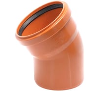 Отвод Ostendorf наружной канализации 125 мм, 30 градусов 221210