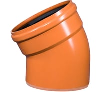 Отвод Ostendorf наружной канализации 500 мм, 30 градусов 227210