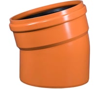 Отвод Ostendorf наружной канализации 500 мм, 15 градусов 227200