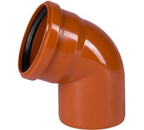 Отвод Ostendorf наружной канализации 110 мм, 67 градусов 220230