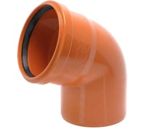 Отвод Ostendorf наружной канализации 125 мм, 67 градусов 221230