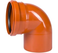 Отвод Ostendorf наружной канализации 250 мм, 87 градусов 224240