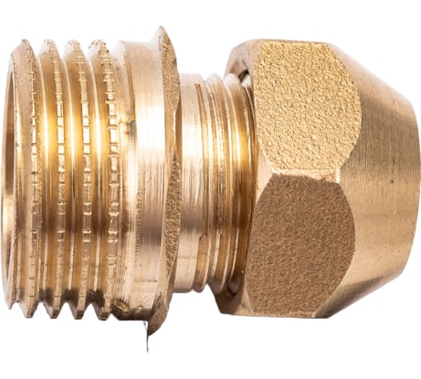 Бочонок Terma 1/2-3/8 лат. с цангой 10 латунь 42150