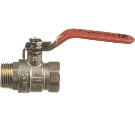 Шаровой кран Terma RED 3/4 в/н ручка 26122