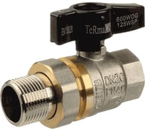 Шаровой кран Terma CB 1 бабочка с американка 25693