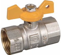 Шаровой кран Terma для газа 1/2в/в бабочка 26052