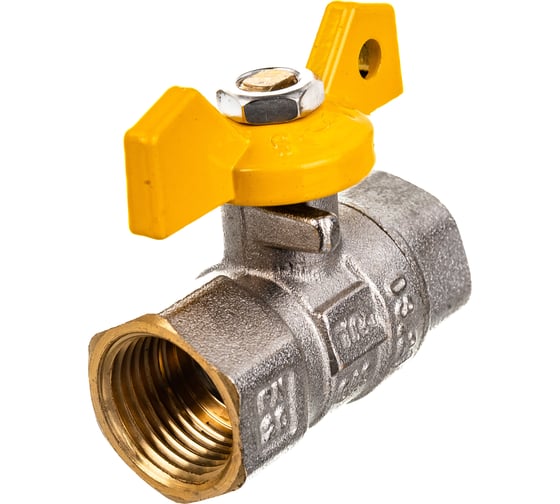 Шаровой кран Terma для газа 1/2в/в бабочка 26052