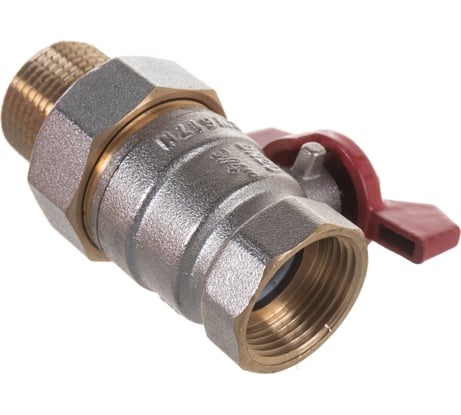 Шаровой кран Terma RED 3/4 с американка 26149