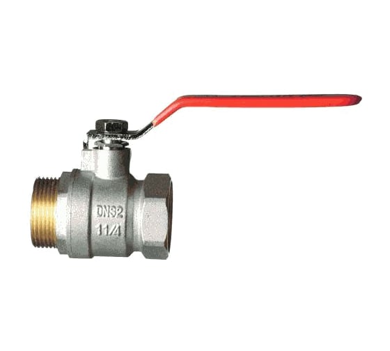 Шаровой кран Terma RED 1.1/4 в/н ручка 26137 1
