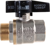 Шаровой кран Terma CB 3/4 в/н бабочка 25678