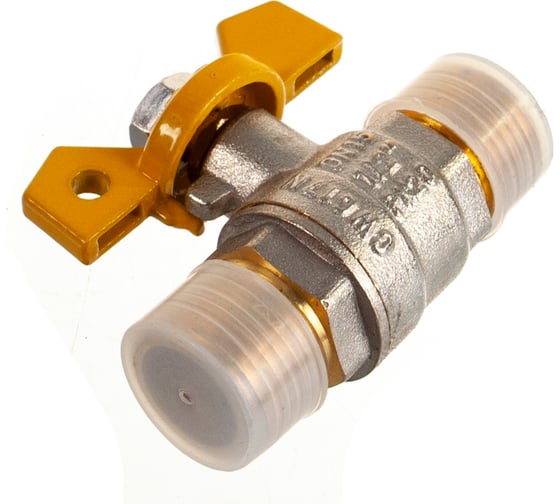 Шаровой кран Terma для газа 1/2н/н бабочка 26055