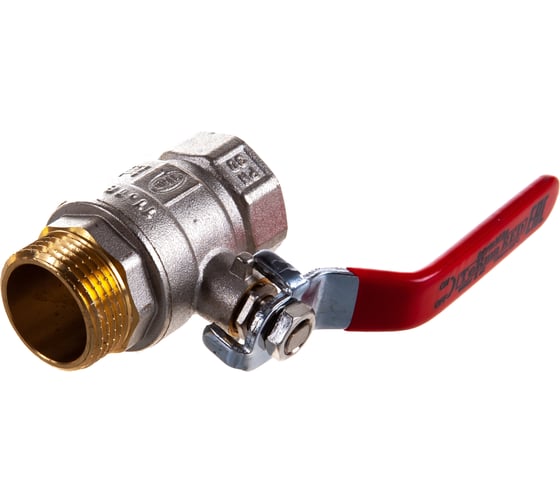 Шаровой кран Terma RED 1 в/н ручка 26132