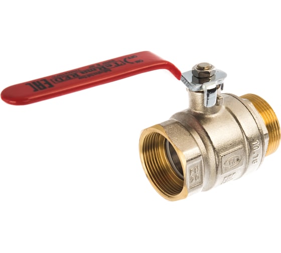 Шаровой кран Terma RED 1.1/2 в/н ручка 26141