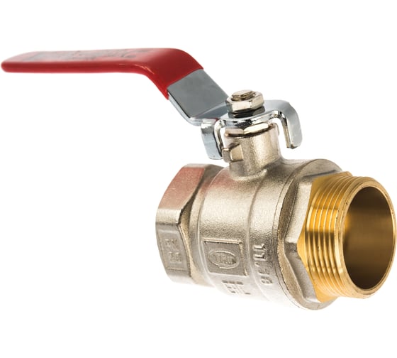 Шаровой кран Terma RED 1.1/2 в/н ручка 26141