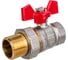 Шаровой кран Terma RED 1 с американкой 26150 1