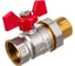 Шаровой кран Terma RED 1 с американкой 26150 2
