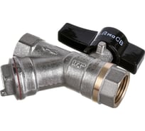 Шаровой кран Terma с Фильтром CB 1/2 в/в бант 25696