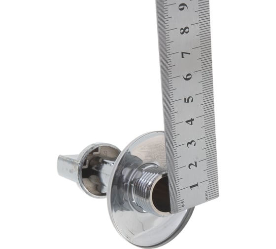 Угловой шаровый кран Terma 1/2x1/2 с отражателем 25622