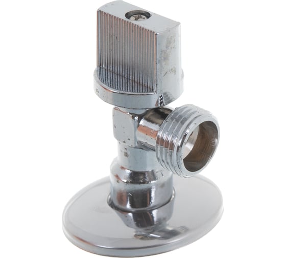 Угловой шаровый кран Terma 1/2x1/2 с отражателем 25622