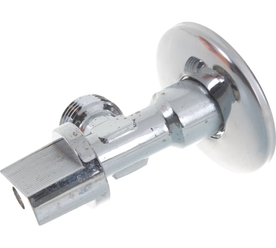 Угловой шаровый кран Terma 1/2x1/2 с отражателем 25622