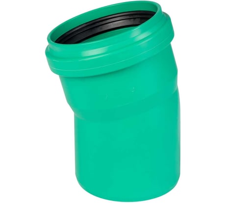 Отвод Ostendorf ливневой канализации 125 мм,15 градусов 771400