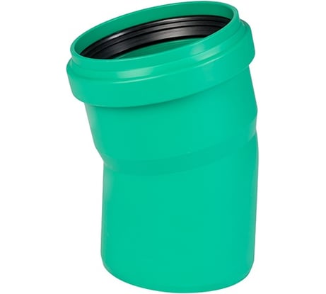 Отвод Ostendorf ливневой канализации 160 мм,15 градусов 771500