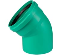 Отвод Ostendorf ливневой канализации 400 мм, 45 градусов 771920