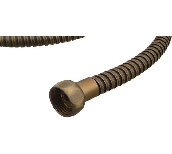 Шланг для душа Melodia della vita STANDARD BRONZE 1/2х1/2 нерж. D14 мм, L150 см, 2-й зажим 34528