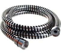 Шланг для душа Melodia della vita BLACK SILVER 1/2х1/2 конус ПВХ d14 мм, L175 см 34533