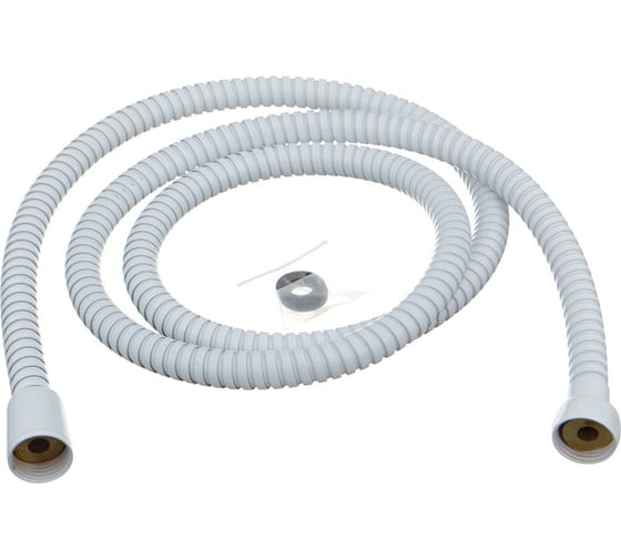 Шланг для душа MELODIA  STANDARD WHITE 1/2х1/2 нерж. D14 мм, L150 см, 2-й зажим 34525
