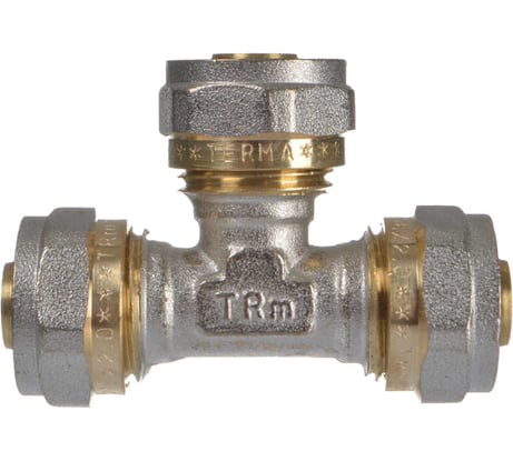 Тройник Terma 16x16x16 ц/ц/ц 35503