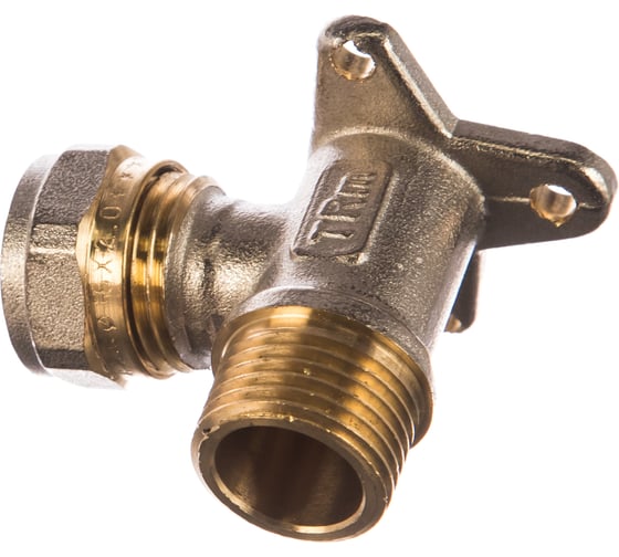 Уголок Terma 1/2x16 ш/ц с креплением 35289