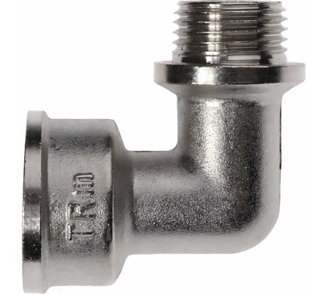 Уголок переходник с ограничителем Terma 1/2-3/4 н/в 40834