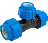 Переходной тройник Политэк тпк-аква 63x40x63/90 51634063