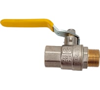 Шаровый кран VALTEC VALGAS газовый, стальная рукоятка, 3/4 в/н VT.272.N.05