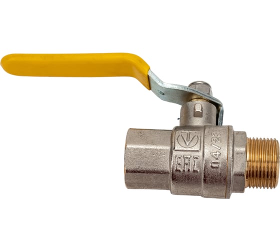 Шаровый кран VALTEC VALGAS газовый, стальная рукоятка, 3/4 в/н VT.272.N.05 1