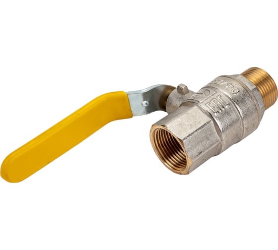 Шаровый кран VALTEC VALGAS газовый, стальная рукоятка, 3/4 в/н VT.272.N.05