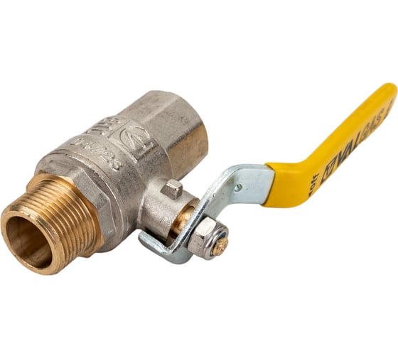Шаровый кран VALTEC VALGAS газовый, стальная рукоятка, 3/4 в/н VT.272.N.05