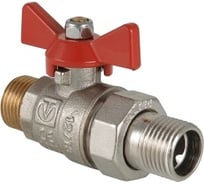 Шаровый кран VALTEC BASE с полусгоном, 3/4 наружная-наружная VT.226.N.05