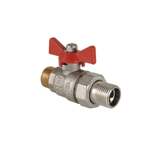 Шаровый кран VALTEC BASE с полусгоном, 3/4 наружная-наружная VT.226.N.05