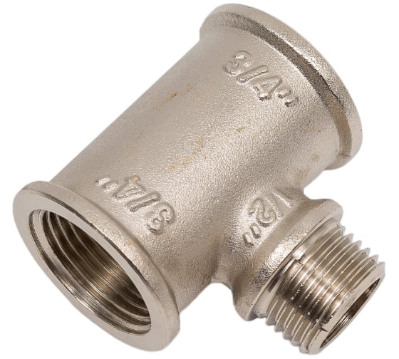 Тройник VALTEC с переходом на наружную резьбу 3/4х1/2х3/4 вн.-нар.-вн. VTr.132.RN.050405