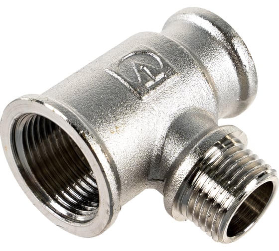 Тройник VALTEC с переходом на наружную резьбу, 3/4х1/2х1/2 вн.-нар.-вн. VTr.132.RN.050404