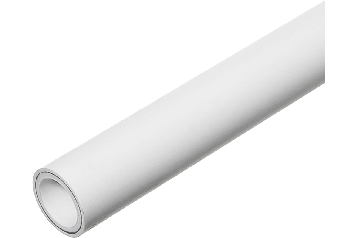 Труба армированная стекловолокном VALTEC PP-FIBER PN 20, 90 мм, белый ...