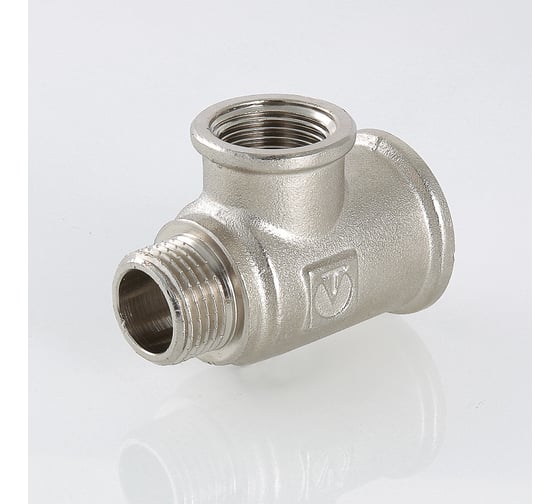 Тройник VALTEC с переходом на наружную резьбу 3/4х3/4х1/2 вн.-вн.-нар. VTr.134.RN.050504