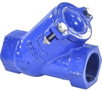 Обратный шаровой клапан DN.ru GGG50-NBR-SteelNBR-80-T Ду50 Ру16 резьбовой, чугунный D100-02989