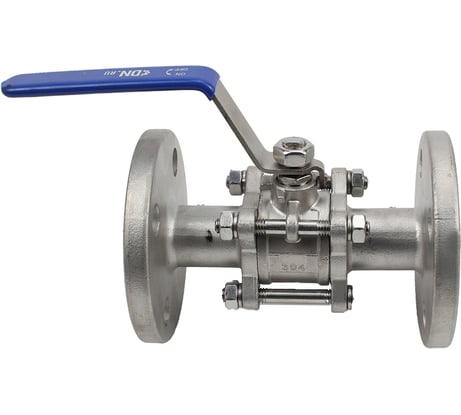 Шаровой кран DN.ru КШФПТ.304.180 Ду40 Ру40 полнопроходной, с рукояткой D160-13273