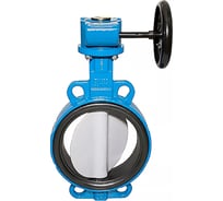 Затвор дисковый поворотный DN.ru GGG50-316L-EPDM Ду400 Ру16 с редуктором D050-13189